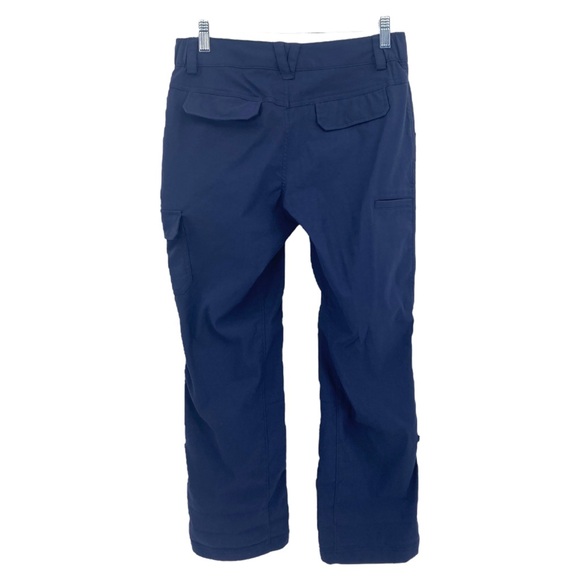 Women's DuluthFlex Dry on the Fly Convertible Pant Navy Blue Adjustable Cargo - Picture 6 of 8